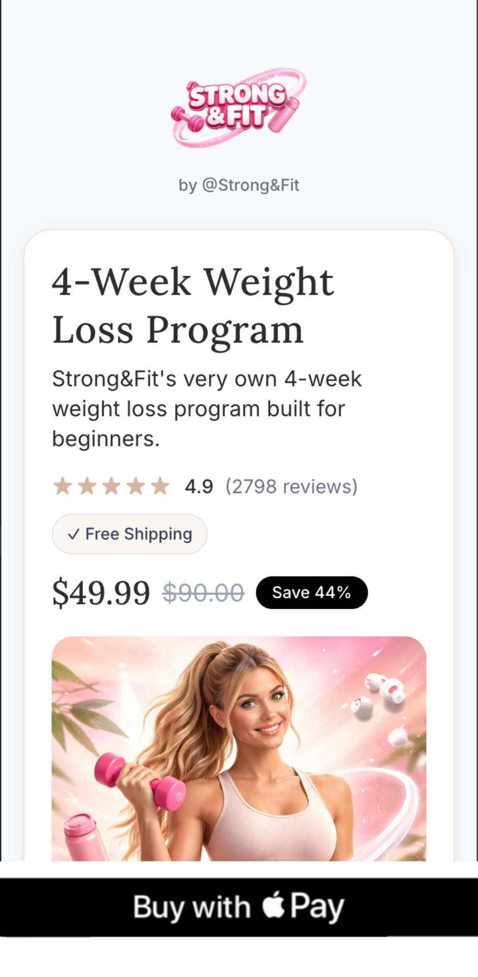 4-Week Strong & Fit Program